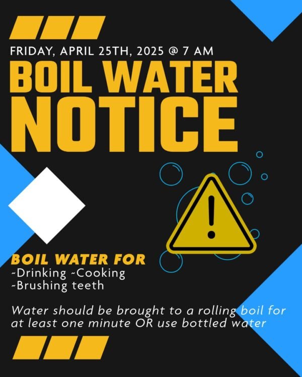 City of Davenport Issues Precautionary Boil Water Notice