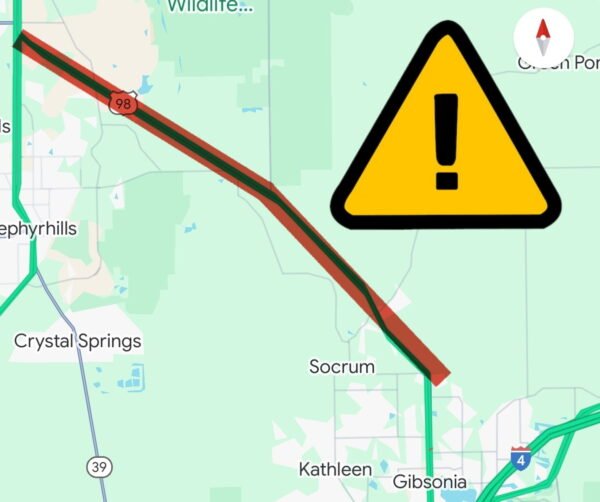 US 98 Widening Project: Daytime Periodic Lane, June 2-6, 9 a.m. to 5 p.m.