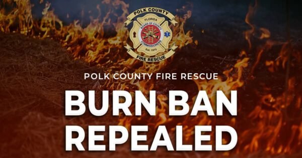 Polk County Lifts Burn Ban as Rainfall Reduces Fire Risk