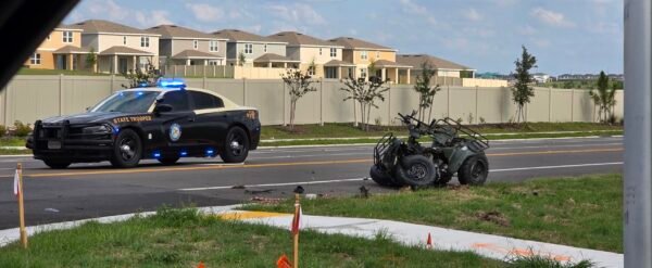 ATV Driver Airlifted After Colliding with Ford F-450, Haines City