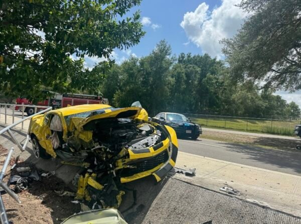 Florida Man Injured in Crash After Striking Tree