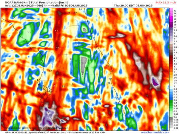 Stalled Upper-Level Low Triggers Heavy Rain, Flood Risks Across Florida and Northeast Gulf
