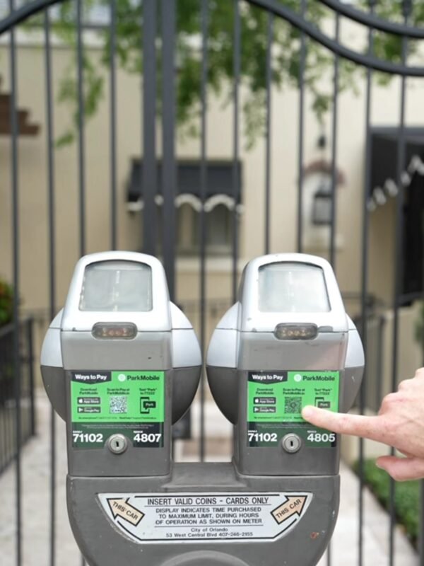Orlando Police Recover Roughly 200 Fake QR Code Stickers in Downtown Orlando Parking Meters
