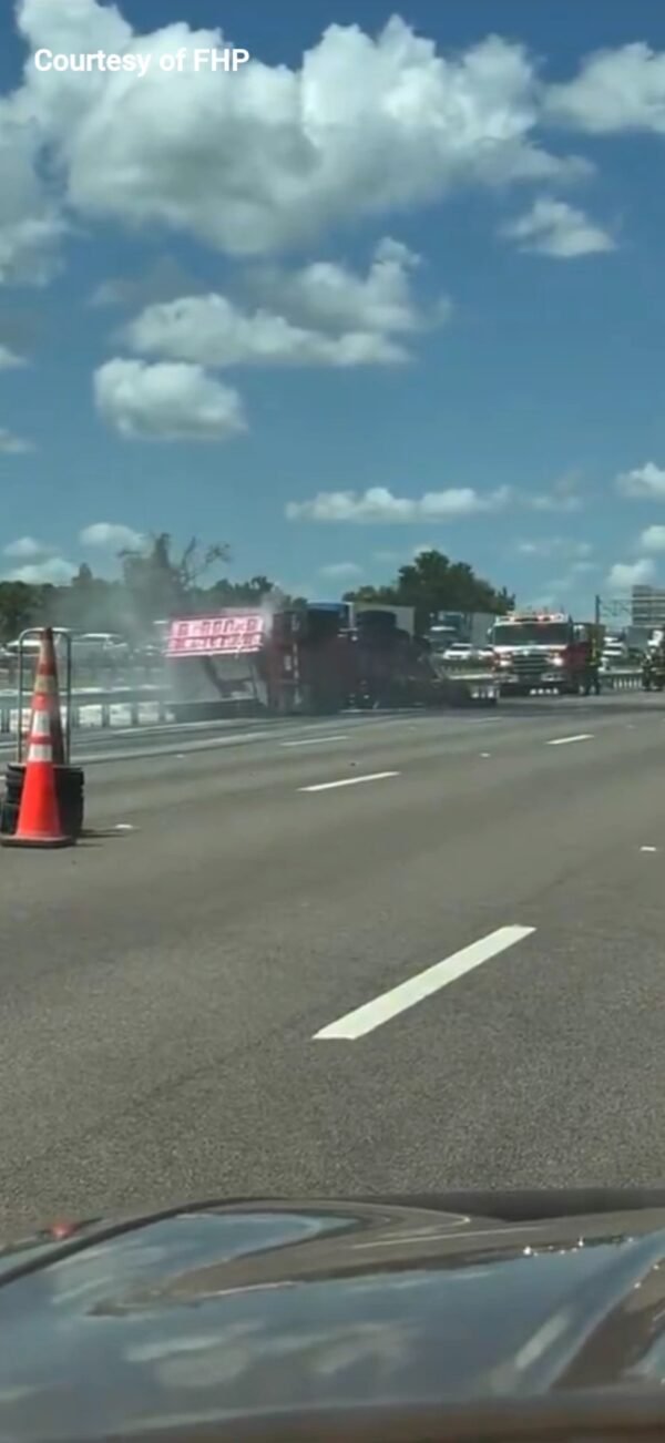 BREAKING: I-4 Closed In Both Directions Mile Marker 59 Near ChampionsGate; HAZARDOUS MATERIALS: FDOT Reports