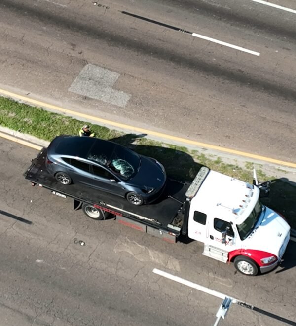 Tesla Fatally Strikes Pedestrian :Lakeland Police Investigate