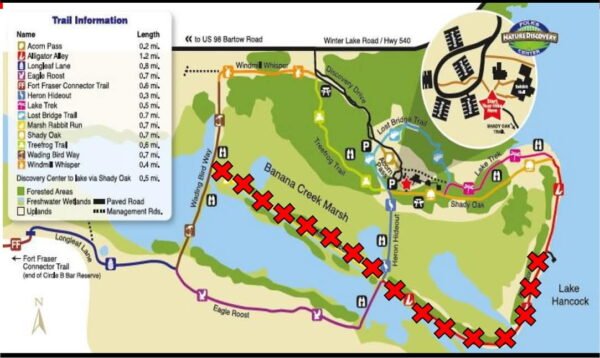 Trail Closures And Nesting Activity Announced At Circle B Bar Reserve