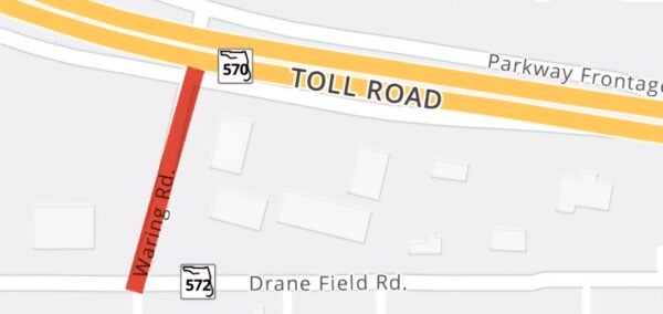 Lakeland: Northbound Waring Road to Close for Six-Month SR 572 Roundabout Project Starting Monday, July 7