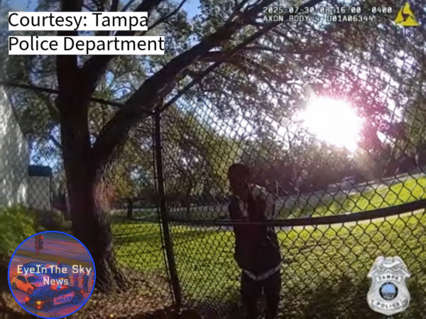 Tampa Police Release Body Camera Video After Officer is Shot & Injured