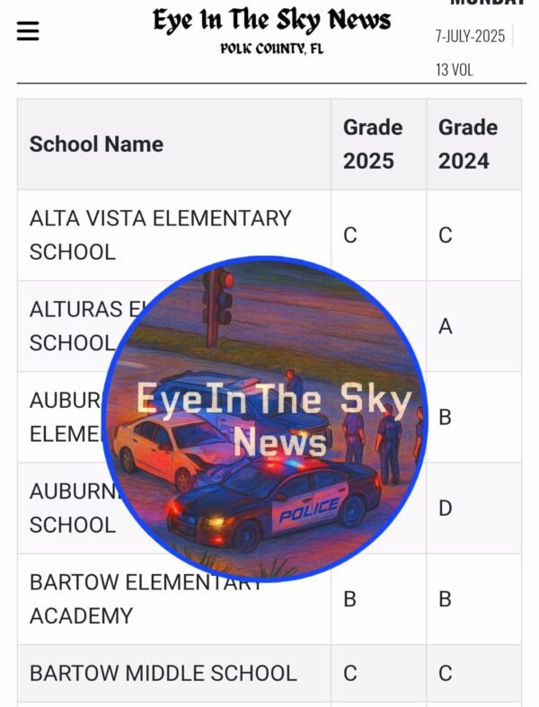 Polk County Public Schools Earns B Grade for 2024-25; How Did Your Child’s School Perform?