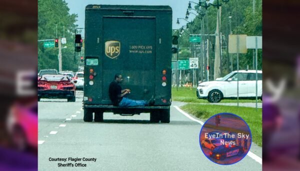 Florida Man Caught Hitching Ride on UPS Truck After Shoplifting at Lowe’s