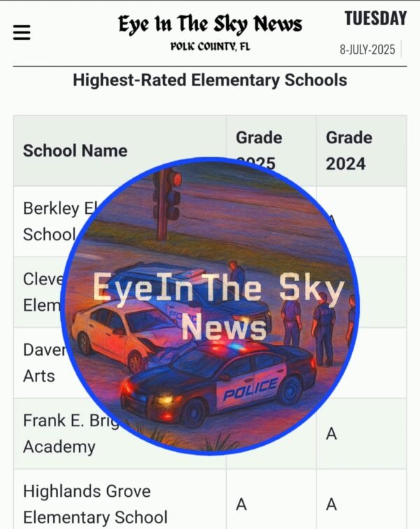 Top-Graded & Lowest-Graded Elementary Schools in Polk County