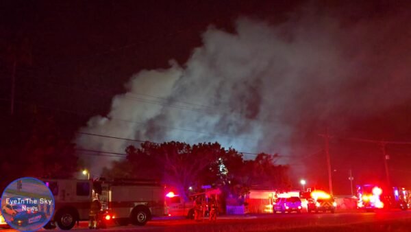 Dog Dies in Auburndale Mobile Home Fire; One Hospitalized