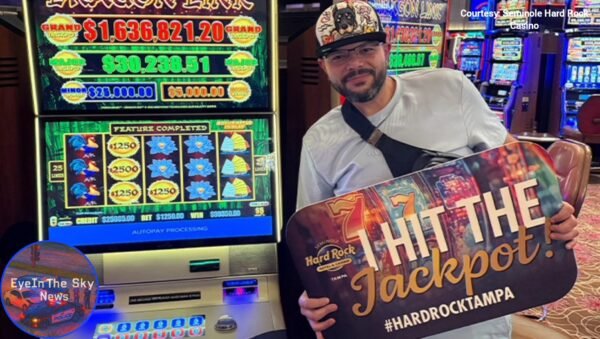 Seminole Hard Rock Hotel & Casino Tampa Guest Wins $1.8 Million in Jackpot