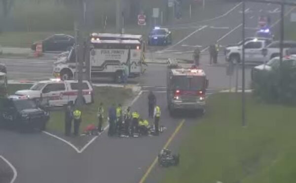 Motorcycle Crash on Polk Parkway Results in Serious Injuries