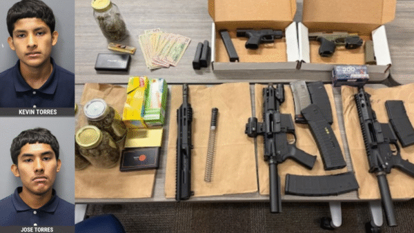 HCSO Arrest Two Teenage Brothers on Weapons and Drug Charges