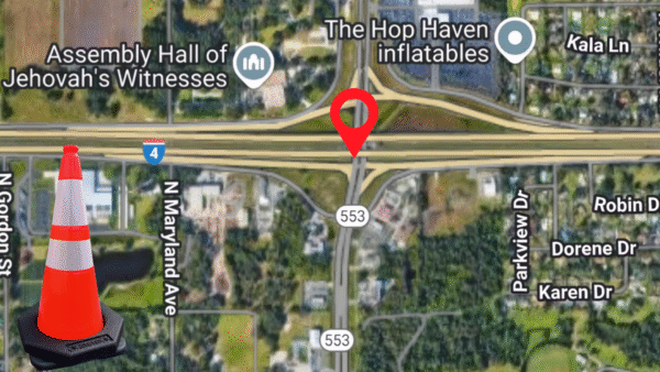 Westbound I-4 Ramp (Exit 22) to Park Road Closing Monday Night