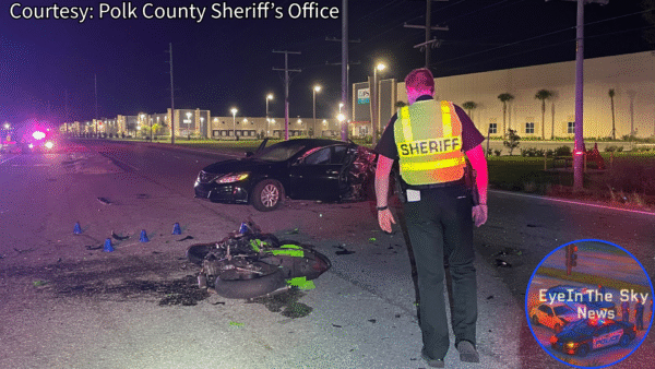 19-Year-Old Killed in Lakeland Motorcycle Crash on County Line Road