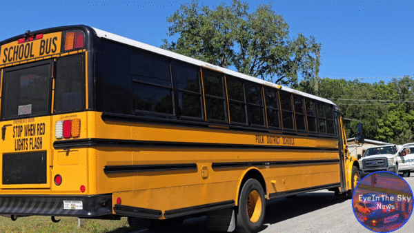 Polk County School Bus Struck by Vehicle on U.S. 27; One Student Hospitalized