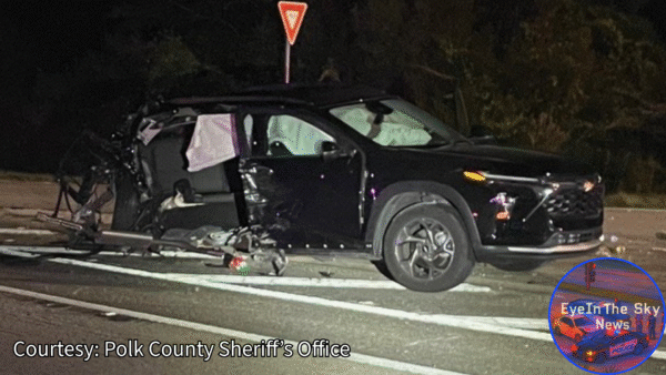 Elderly Passenger Ejected, Killed in Frostproof Two-Vehicle Crash