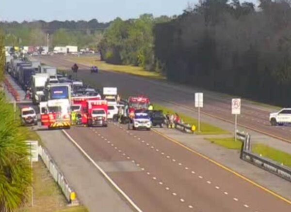 Davenport Man, 34, Killed as Semi-Truck Strikes Parked Roadside Traffic Vehicle on I-95