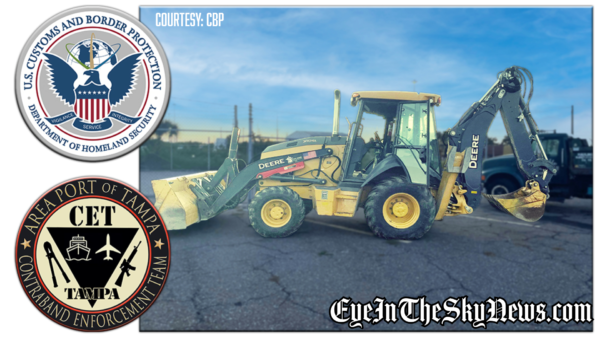 CBP Intercepts Stolen Heavy Equipment at Tampa Port
