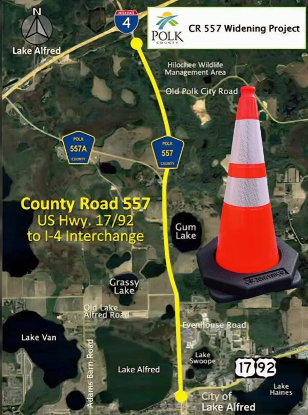 Polk County Awards $7.67 Million Contract for County Road 557 Widening Project