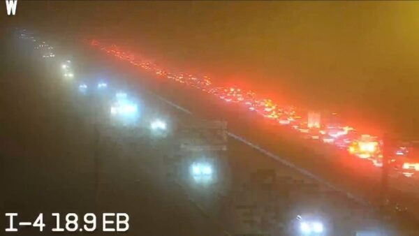 Passenger Ejected and Killed in Early Morning I-4 Rollover Crash