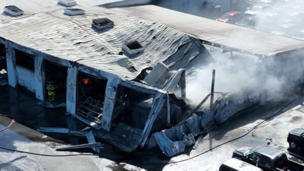 Jarrett-Gordon Ford Dealership Blaze: 20 Vehicles Involved, Highway 17 Closed Until Afternoon
