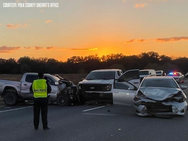 Four Killed in Multi-Vehicle Crash on SR 60 in Lake Wales
