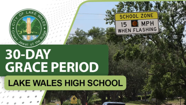 Lake Wales School Zone Speed Camera Grace Period Underway