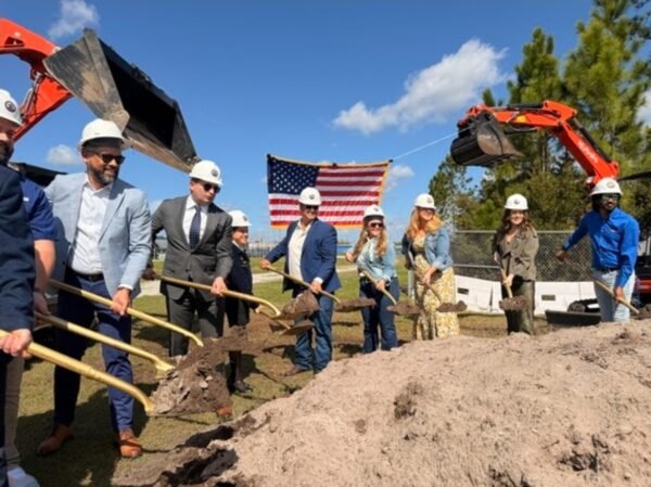 Harmony Middle School Breaks Ground on Educational Agricultural Barn