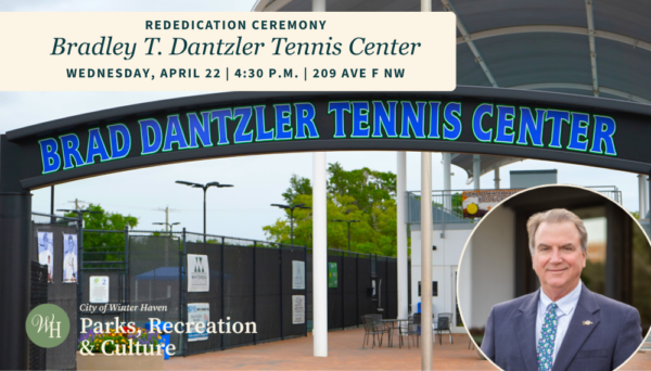 Winter Haven to Rename Tennis Center in Honor of Former Mayor Brad Dantzler