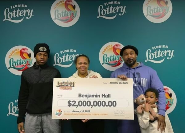 Winter Haven Man Claims $2 Million Lottery Jackpot from Ticket Sold on N. Combee Road