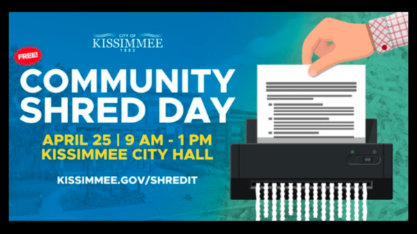 Kissimmee to Host Free Community Shred Day Event