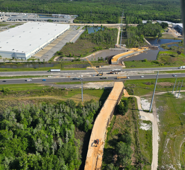 Interstate 4 Wildlife Overpass Construction Advances In Lakeland