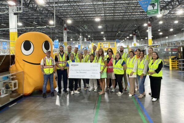 Highlands County, Lake Placid Officials Tour Amazon Delivery Facility