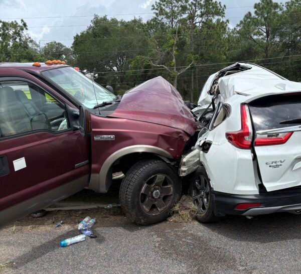 Two-Vehicle Crash at SR-50 Intersection