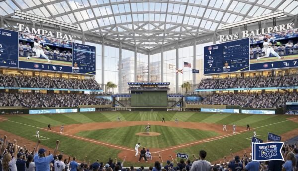 Rays Release Indoor Renderings of Proposed 31,000-Seat Tampa Stadium