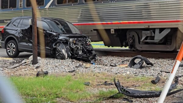 Vehicle Hit by Amtrak Train Near U.S. 92 in Auburndale