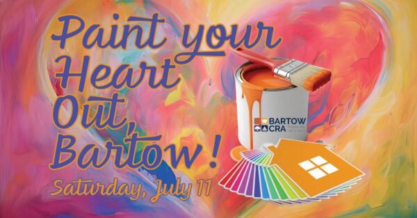 Nineteen Bartow Homes Selected for First Paint Your Heart Out Community Project