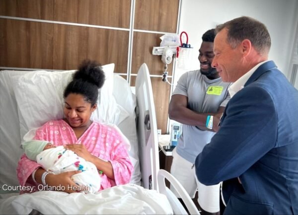 First Baby Born at Orlando Health Watson Clinic Hospital Awarded Full-Tuition College Scholarship