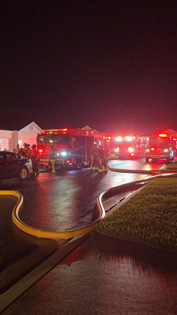 Auburndale Home Struck by Lightning, Sparking Attic Fire