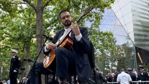 Polk State Professor Performs at Ground Zero on 25th Anniversary of 9/11