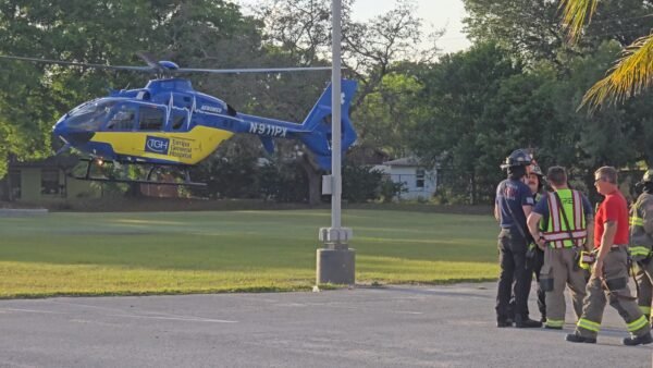 Winter Haven Man Cuts Hand on Lawn Mower Blade; Airlifted